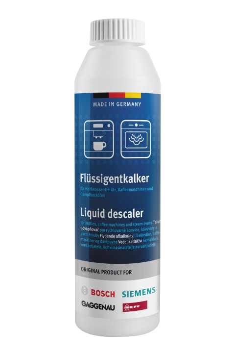 Bosch Liquid Descaler, 250 ml in the group HOME, HOUSEHOLD & GARDEN / Household appliances / Coffee makers and accessories / Filters & Accessories at TP E-commerce Nordic AB (C70568)