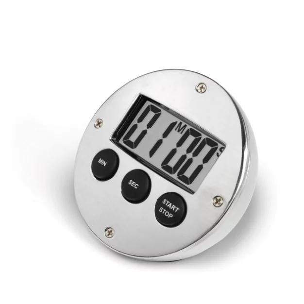 bengtek En digital timer av aluminium med stor display in the group HOME, HOUSEHOLD & GARDEN / Kitchen utensils / Other kitchen tools at TP E-commerce Nordic AB (C70572)