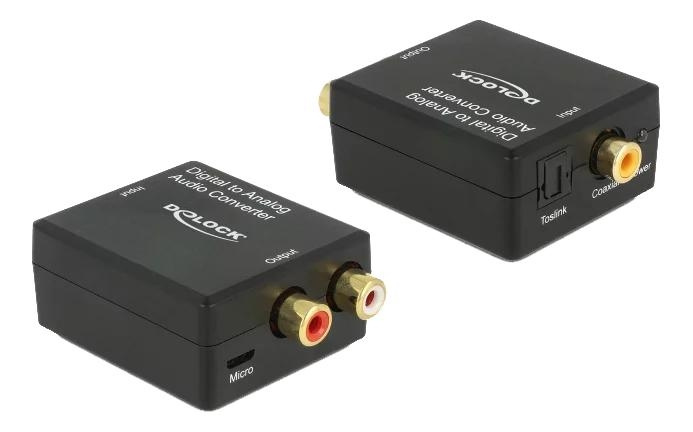 DeLOCK Audio Converter Digital > Analogue HD in the group HOME ELECTRONICS / Audio & Picture / TV & Accessories / Accessories at TP E-commerce Nordic AB (C70614)