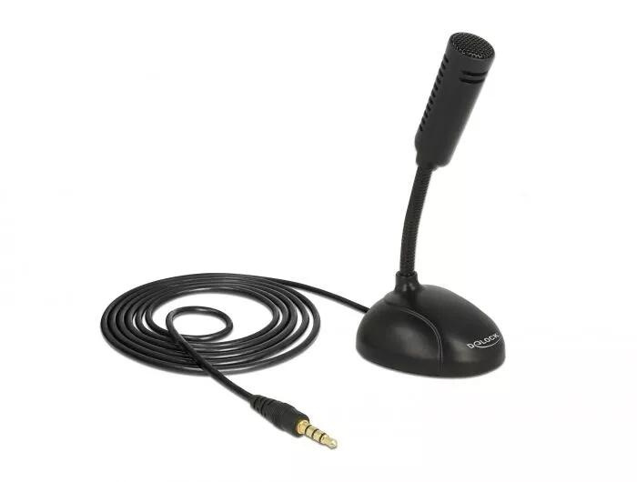 DeLOCK Condenser Microphone Omni-Directional for Smartphone Tablet in the group COMPUTERS & PERIPHERALS / Computer accessories / Microphones at TP E-commerce Nordic AB (C70637)