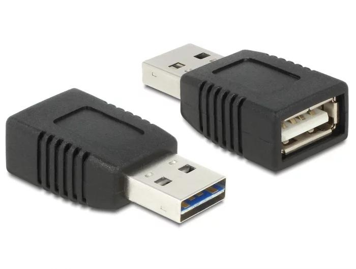 DeLOCK Adapter EASY-USB 2.0-A female charging only in the group COMPUTERS & PERIPHERALS / Computer cables / USB / USB-A / Adapters at TP E-commerce Nordic AB (C70641)