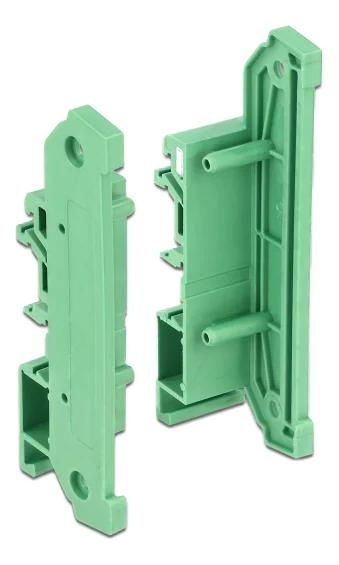 DeLOCK DIN Rail Side Panel for Board Holder 4 pieces in the group COMPUTERS & PERIPHERALS / Computer accessories / Other at TP E-commerce Nordic AB (C70642)