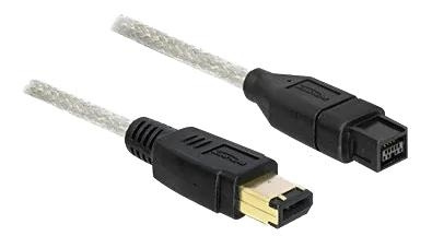 DeLOCK Cable FireWire 9 pin male > 6 pin male 1 m in the group COMPUTERS & PERIPHERALS / Computer cables / Firewire at TP E-commerce Nordic AB (C70669)