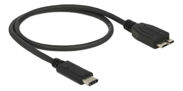 DeLOCK Cable SuperSpeed USB 10 Gbps 3.1 Gen 2 Type-C>USB MicroB in the group COMPUTERS & PERIPHERALS / Computer cables / USB / USB-C at TP E-commerce Nordic AB (C70689)