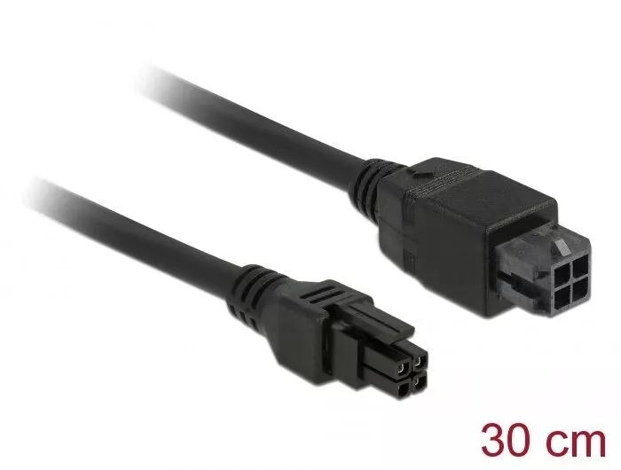 DeLOCK Micro Fit 3.0 4 pin Extension Cable male > female 30 cm in the group COMPUTERS & PERIPHERALS / Computer cables / Internal / Power cables & Adapters at TP E-commerce Nordic AB (C70703)