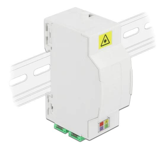 DeLOCK Optical Fiber Connection Box DIN Rail 4xSC Simplex LC Duplex in the group COMPUTERS & PERIPHERALS / Computer cables / Network cables / Adapters & Conductor joints at TP E-commerce Nordic AB (C70766)