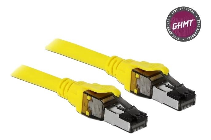 DeLOCK Cable RJ45 Cat.8.1 S/FTP 3 m in the group COMPUTERS & PERIPHERALS / Computer cables / Network cables / Cat8 at TP E-commerce Nordic AB (C70767)