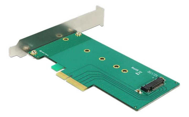 DeLOCK PCI Express x4 Card > 1 x internal NVMe M.2 Key M 110 mm in the group COMPUTERS & PERIPHERALS / Network / Network cards / PCI Express at TP E-commerce Nordic AB (C70790)