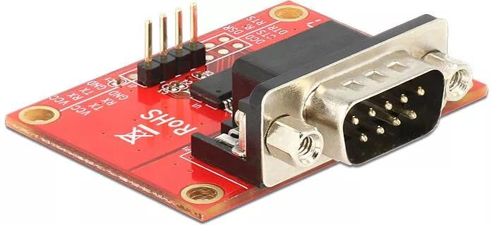 DeLOCK RS-232 adapter for Raspberry Pi in the group COMPUTERS & PERIPHERALS / Computer components / Raspberry Pi at TP E-commerce Nordic AB (C70817)