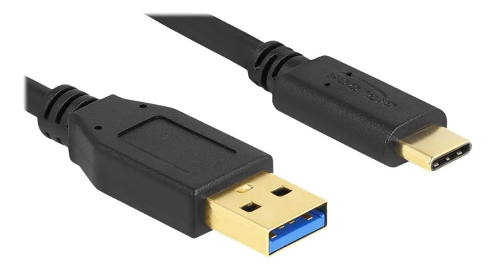 DeLOCK SuperSpeed USB (USB 3.2 Gen 1) Cable TypeA to USB TypeC™ 2 m in the group COMPUTERS & PERIPHERALS / Computer cables / USB / USB-C at TP E-commerce Nordic AB (C70819)