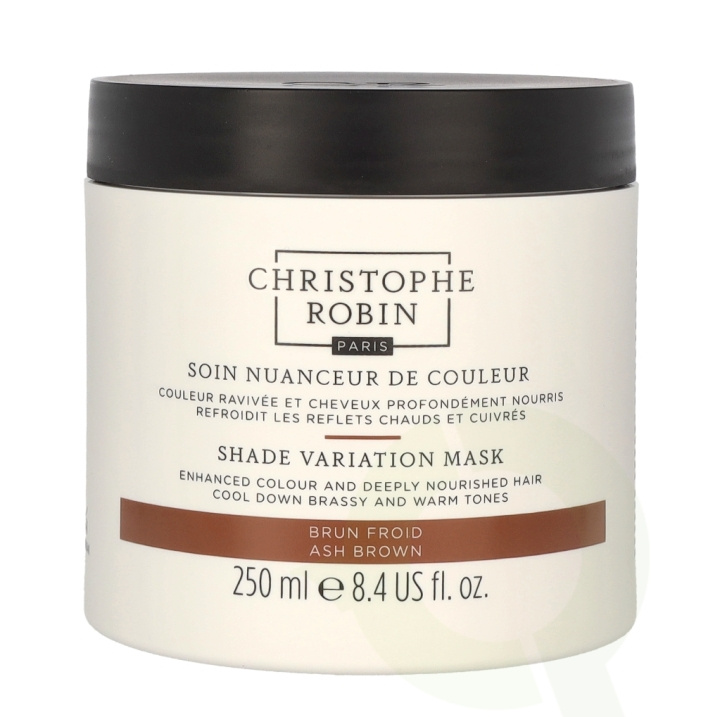 Christophe Robin Shade Variation Mask 250 ml Ash Brown in the group BEAUTY & HEALTH / Hair & Styling / Hair care / Hair Mask at TP E-commerce Nordic AB (C70879)