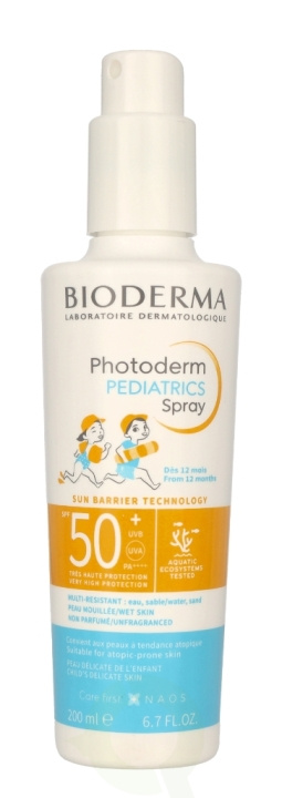 Bioderma Photoderm Pediatrics Spray SPF50+ 200 ml in the group BEAUTY & HEALTH / Skin care / Tanning / Sunscreen at TP E-commerce Nordic AB (C70883)