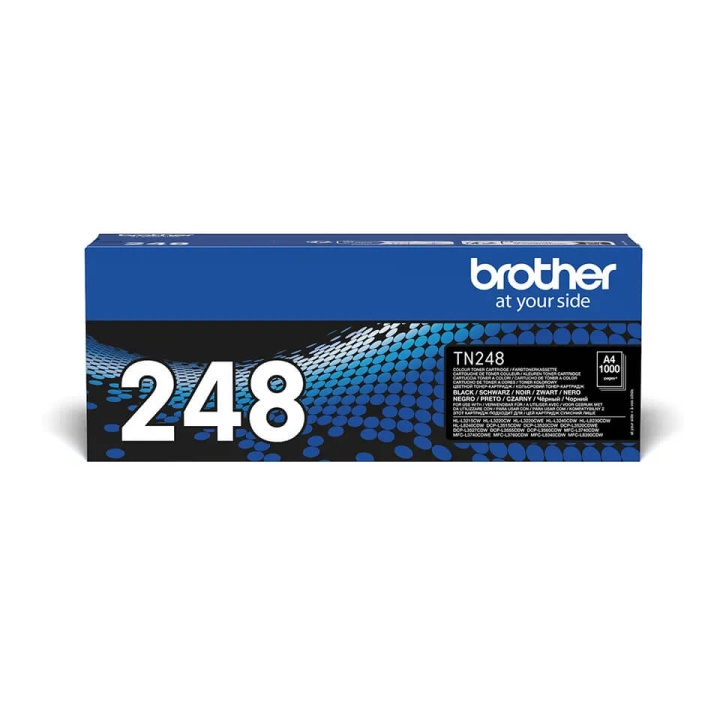 Brother Toner TN248BK TN-248 Black in the group COMPUTERS & PERIPHERALS / Printers & Accessories / Ink & Toner / Toner / Brother at TP E-commerce Nordic AB (C71093)