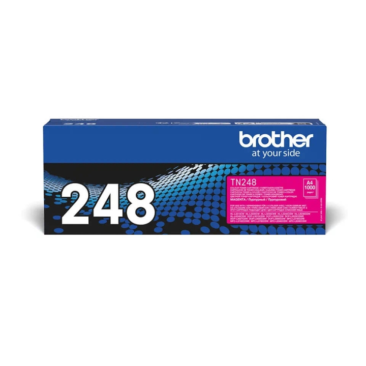 Brother Toner TN248M TN-248 Magenta in the group COMPUTERS & PERIPHERALS / Printers & Accessories / Ink & Toner / Toner / Brother at TP E-commerce Nordic AB (C71095)