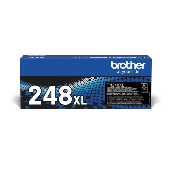 Brother Toner TN248XLBK TN-248 XL Black in the group COMPUTERS & PERIPHERALS / Printers & Accessories / Ink & Toner / Toner / Brother at TP E-commerce Nordic AB (C71097)