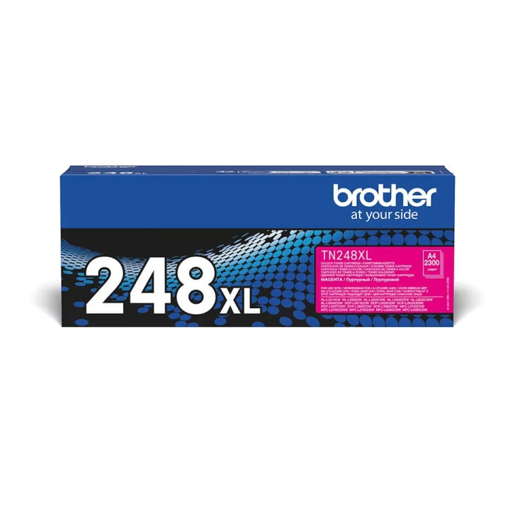 Brother Toner TN248XLM TN-248 XL Magenta in the group COMPUTERS & PERIPHERALS / Printers & Accessories / Ink & Toner / Toner / Brother at TP E-commerce Nordic AB (C71099)