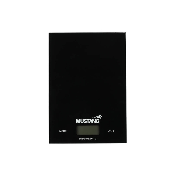 Mustang Kitchen Scale Electronic Black in the group HOME, HOUSEHOLD & GARDEN / Kitchen utensils / Kitchen scales at TP E-commerce Nordic AB (C71127)