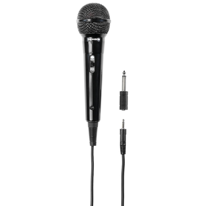 Thomson Microphone Dynamic M135 Black in the group HOME ELECTRONICS / Audio & Picture / Handheld Microphones at TP E-commerce Nordic AB (C71141)