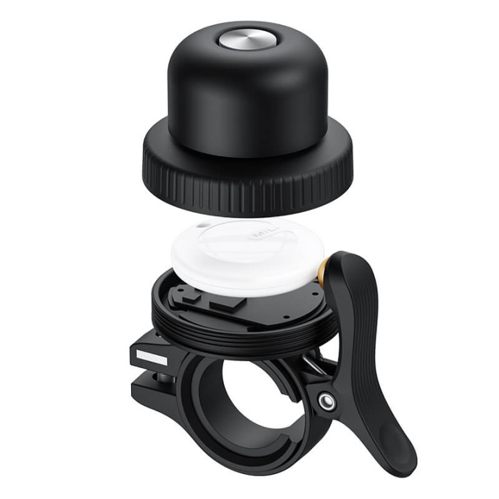 Elago MIBELL Anti-Loss Bicycle Bell Black in the group Sport, leisure & Hobby / Sports equipment / Bicycle accessories / Other bike accessories at TP E-commerce Nordic AB (C71176)