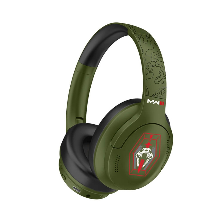 CALL OF DUTY MW3 Headphone Over-Ear Wireless ANC Green COD in the group HOME ELECTRONICS / Audio & Picture / Headphones & Accessories / Headphones at TP E-commerce Nordic AB (C71181)