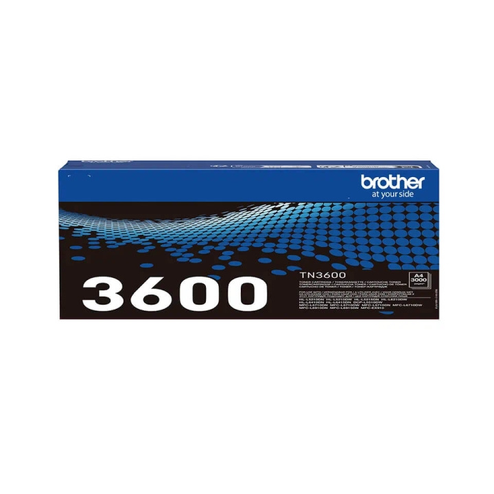 Brother Toner TN3600 TN-3600 Black in the group COMPUTERS & PERIPHERALS / Printers & Accessories / Ink & Toner / Toner / Brother at TP E-commerce Nordic AB (C71327)