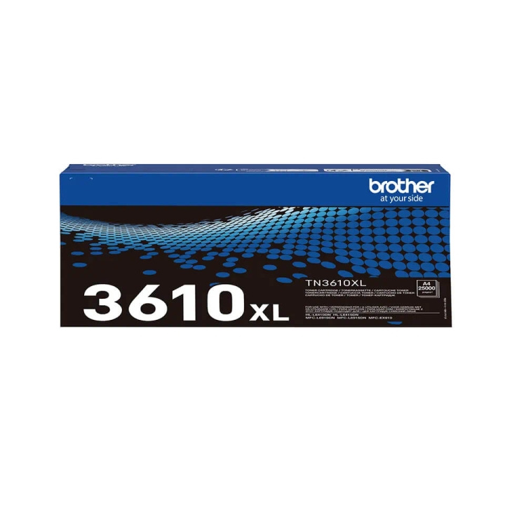 Brother Toner TN3610XL TN-3610 XL Black in the group COMPUTERS & PERIPHERALS / Printers & Accessories / Ink & Toner / Toner / Brother at TP E-commerce Nordic AB (C71331)