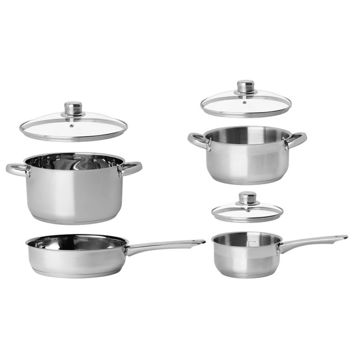 Maku Basic Cookware 7pcs Set in the group HOME, HOUSEHOLD & GARDEN / Kitchen utensils / Pots & Pans at TP E-commerce Nordic AB (C71336)