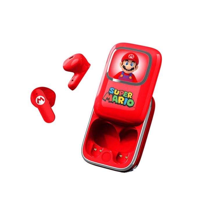 Super Mario Red Headphone In-Ear TWS Slide in the group HOME ELECTRONICS / Audio & Picture / Headphones & Accessories / Headphones at TP E-commerce Nordic AB (C71382)