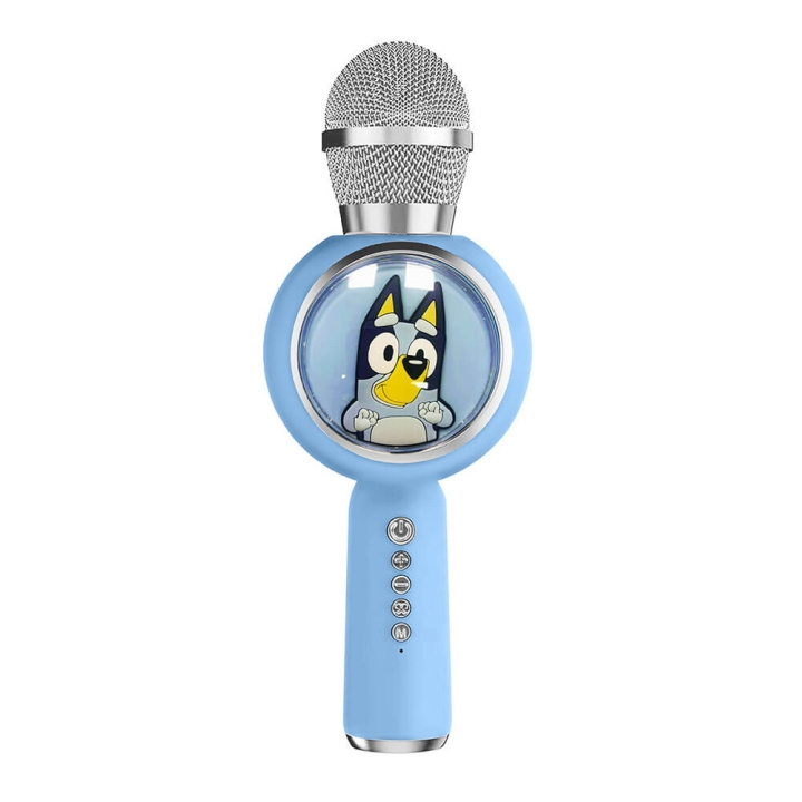 BLUEY Karaoke Mic PopSing With LED in the group HOME ELECTRONICS / Audio & Picture / Handheld Microphones at TP E-commerce Nordic AB (C71393)