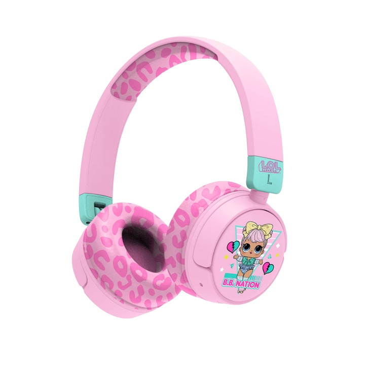 LOL Headphone On-Ear Junior Wireless 85dB/95dB in the group HOME ELECTRONICS / Audio & Picture / Headphones & Accessories / Headphones at TP E-commerce Nordic AB (C71395)