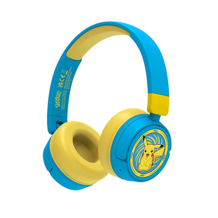 POKEMON Headphone On-Ear Wireless 85dB/95dB in the group HOME ELECTRONICS / Audio & Picture / Headphones & Accessories / Headphones at TP E-commerce Nordic AB (C71396)