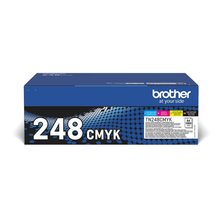 Brother Toner TN248VAL TN-248 Multipack in the group COMPUTERS & PERIPHERALS / Printers & Accessories / Ink & Toner / Toner / Brother at TP E-commerce Nordic AB (C71397)