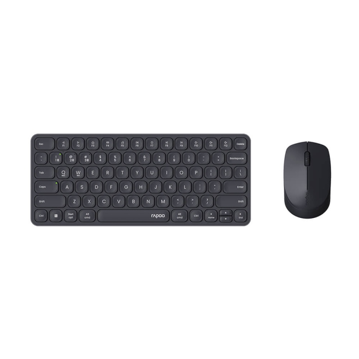 Rapoo Keyboard/Mice Set 9010M Wireless Multi-Mode Black in the group COMPUTERS & PERIPHERALS / Mice & Keyboards / Keyboards / Combo packs at TP E-commerce Nordic AB (C71401)