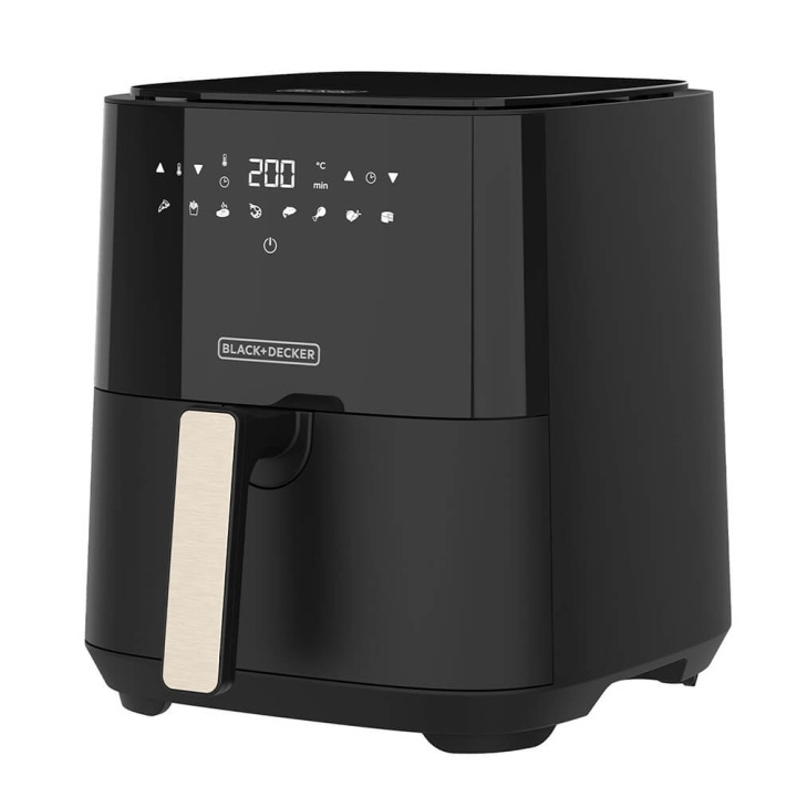 BLACK+DECKER Air Fryer Black 5L 1450W in the group HOME, HOUSEHOLD & GARDEN / Household appliances / Airfryers & Fryers at TP E-commerce Nordic AB (C71415)