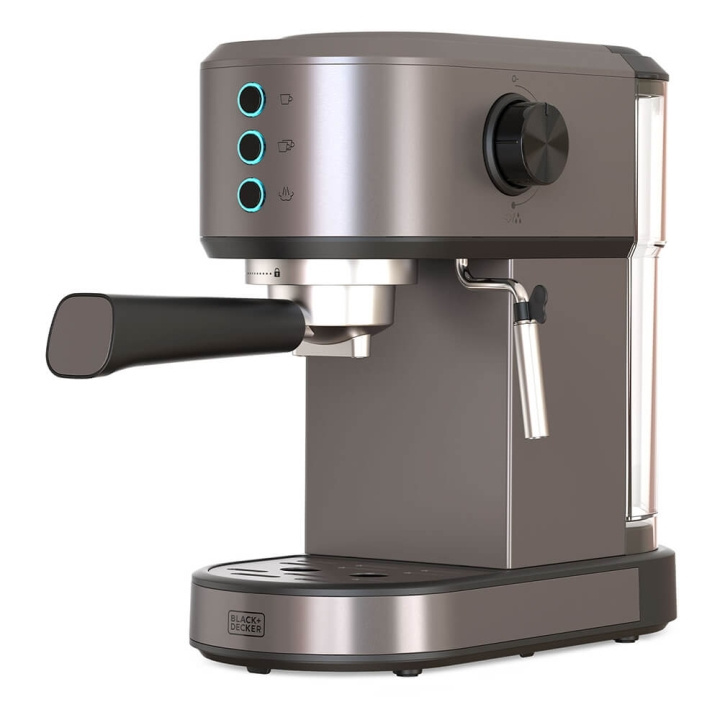 BLACK+DECKER Espresso Maker 20 Bar in the group HOME, HOUSEHOLD & GARDEN / Household appliances / Coffee makers and accessories / Espresso Machines at TP E-commerce Nordic AB (C71416)