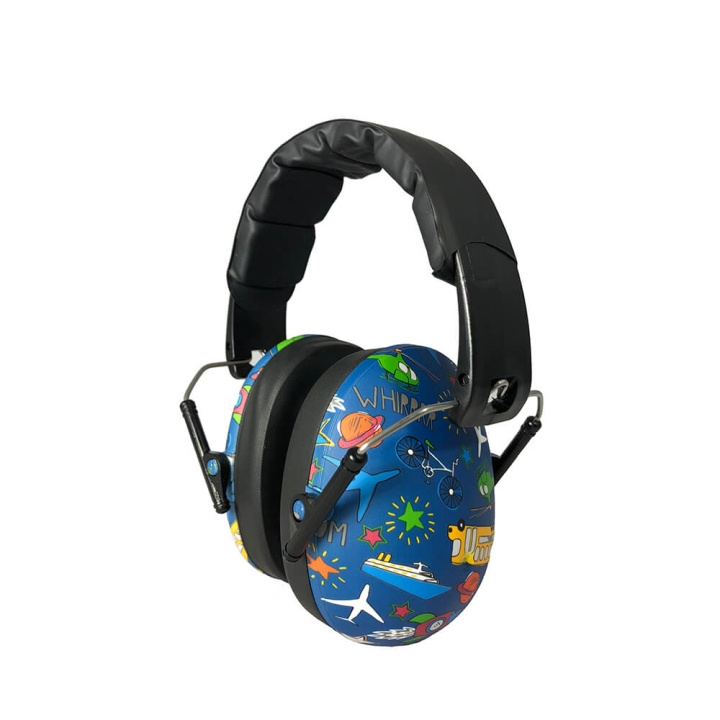 BANZ Earmuffs Kids Transport Blue in the group TOYS, KIDS & BABY PRODUCTS / Children\'s safety / Ear protection & Other at TP E-commerce Nordic AB (C71462)