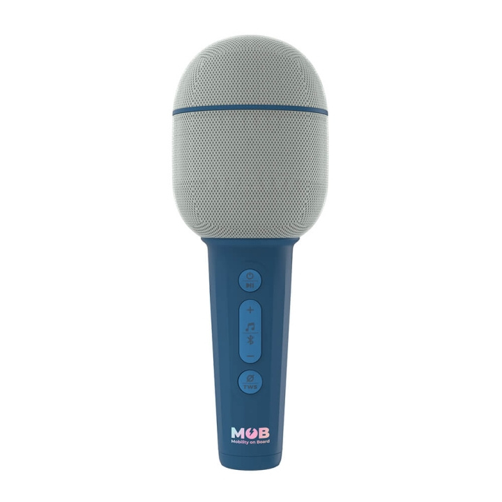 Mobility On Board Karaoke Microphone Groovy Blue in the group HOME ELECTRONICS / Audio & Picture / Handheld Microphones at TP E-commerce Nordic AB (C71479)