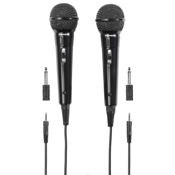 Thomson Microphone Dynamic M135D Karaoke Kit in the group HOME ELECTRONICS / Audio & Picture / Handheld Microphones at TP E-commerce Nordic AB (C71491)