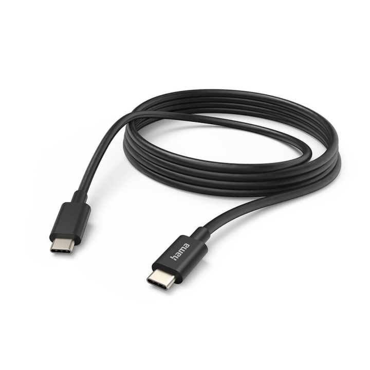 Hama Cable Charging/Data USB-C - USB-C 3.0m Black in the group SMARTPHONE & TABLETS / Chargers & Cables / Cables / Cables Type C at TP E-commerce Nordic AB (C71543)