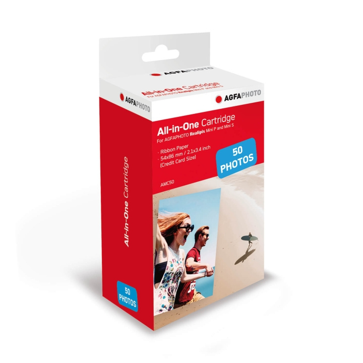 Agfa Paper Cartridges For a Total of 50 Photo Prints in the group HOME ELECTRONICS / Photo & Video / Photo equipment / Other at TP E-commerce Nordic AB (C71673)