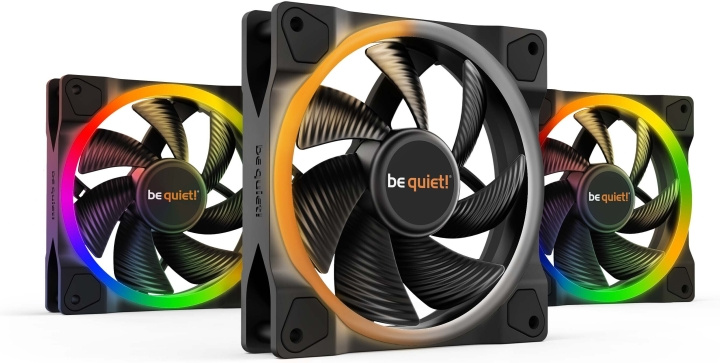 Be Quiet! Light Wings PWM fan pack, 120 mm, 3-pack in the group COMPUTERS & PERIPHERALS / Computer components / Cooling / Chassis fans at TP E-commerce Nordic AB (C71741)