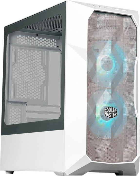 Cooler Master MasterBox TD300 Mesh Mini Micro-ATX case with window, white in the group COMPUTERS & PERIPHERALS / Computer components / Chassis at TP E-commerce Nordic AB (C71801)