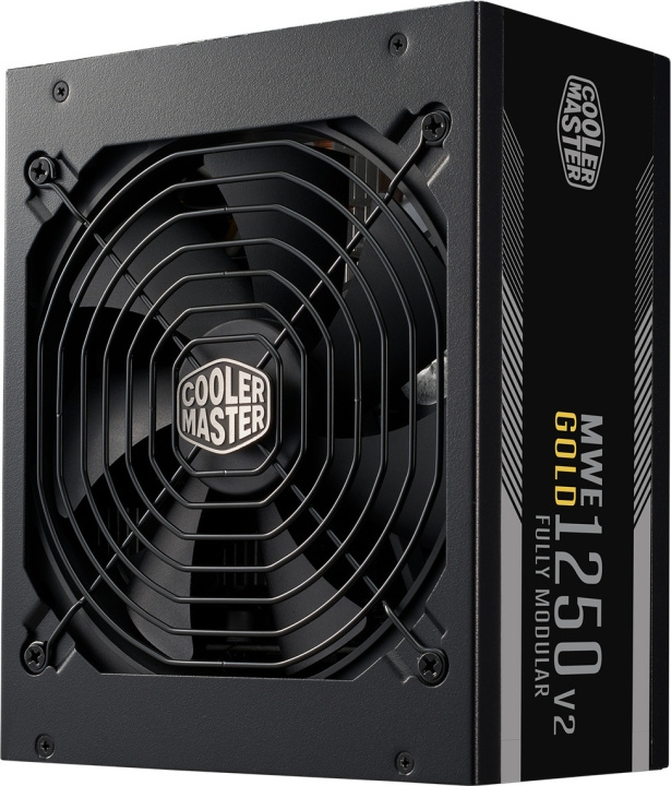 Cooler Master MWE Gold 1250 V2 ATX 3.0 power supply, black, 1250 W in the group COMPUTERS & PERIPHERALS / Computer components / Power supply/PSU at TP E-commerce Nordic AB (C71823)