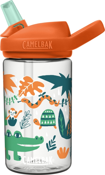 Camelbak Eddy+ Kids 0,4L water bottle, Jungle Animals in the group TOYS, KIDS & BABY PRODUCTS / Eat & Drink / Baby bottle & Accessories at TP E-commerce Nordic AB (C71831)