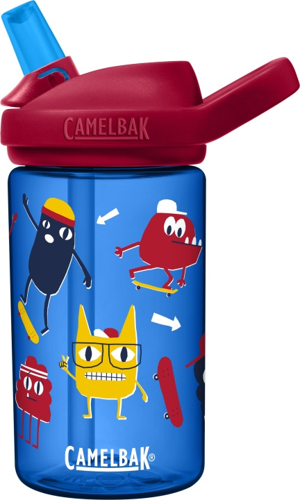 Camelbak Eddy+ Kids 0,4L water bottle, Skate Monsters in the group TOYS, KIDS & BABY PRODUCTS / Eat & Drink / Baby bottle & Accessories at TP E-commerce Nordic AB (C71832)