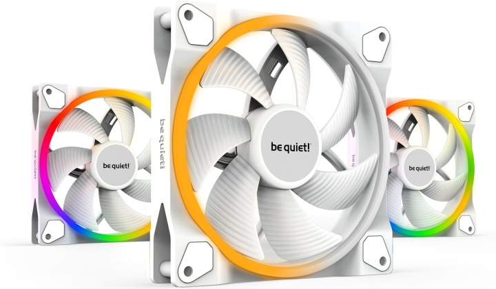 Be Quiet! Light Wings PWM fan pack, 140 mm, 3-pack, white in the group COMPUTERS & PERIPHERALS / Computer components / Cooling / Chassis fans at TP E-commerce Nordic AB (C71839)