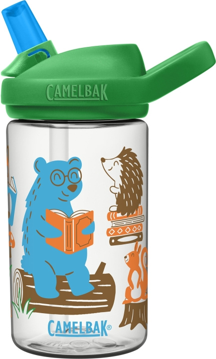 Camelbak Eddy+ Kids 0,4L water bottle, Reading Animals in the group TOYS, KIDS & BABY PRODUCTS / Eat & Drink / Baby bottle & Accessories at TP E-commerce Nordic AB (C71849)