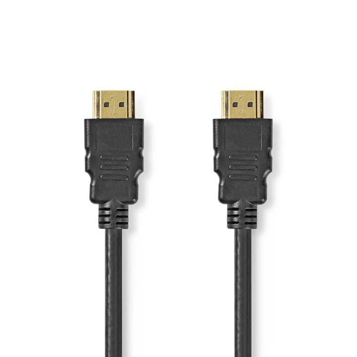 Nedis Ultra High Speed HDMI™ Cable | HDMI™ Connector | HDMI™ Connector | 8K@60Hz | 48 Gbps | 1.00 m | Round | 6.0 mm | Black | Label in the group HOME ELECTRONICS / Cables & Adapters / HDMI / Cables at TP E-commerce Nordic AB (C71876)