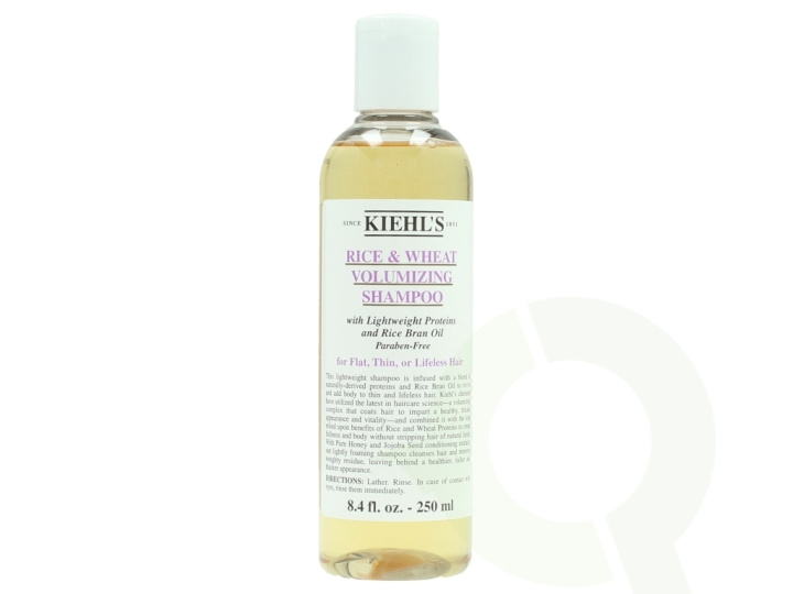 Kiehl\'s Rice & Wheat Volumizing Shampoo 250 ml in the group BEAUTY & HEALTH / Hair & Styling / Hair care / Schampoo at TP E-commerce Nordic AB (C71917)