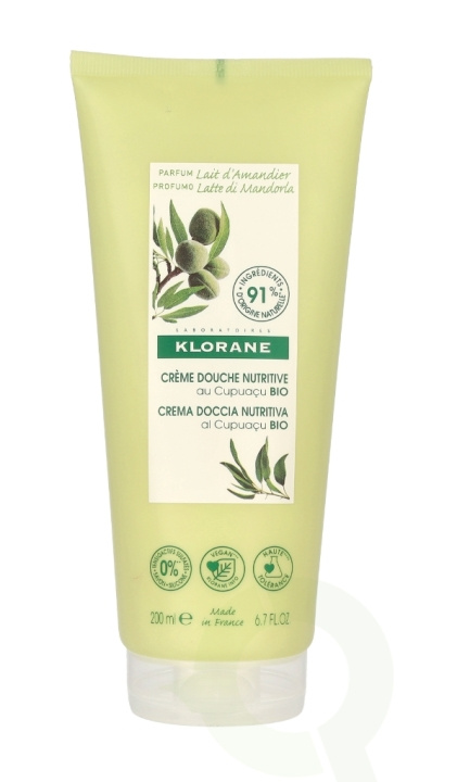 Klorane Shower Cream - Almond Milk 200 ml in the group BEAUTY & HEALTH / Skin care / Body health / Bath & Shower gels at TP E-commerce Nordic AB (C71961)